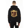 Cult's Zip Novelty Hoody "Family Crest" in Black