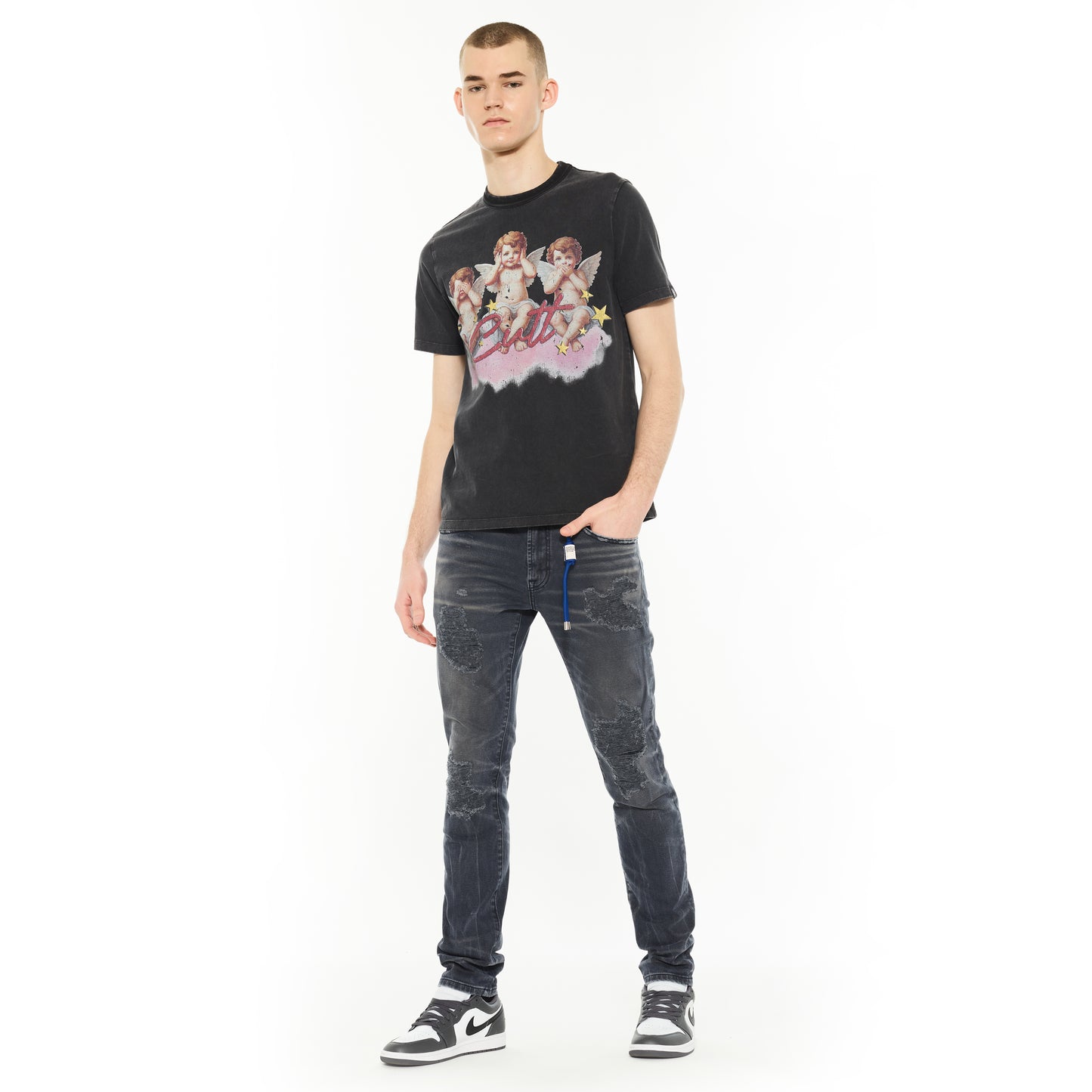 Cult's Rocker Slim 602 Jeans in Noir