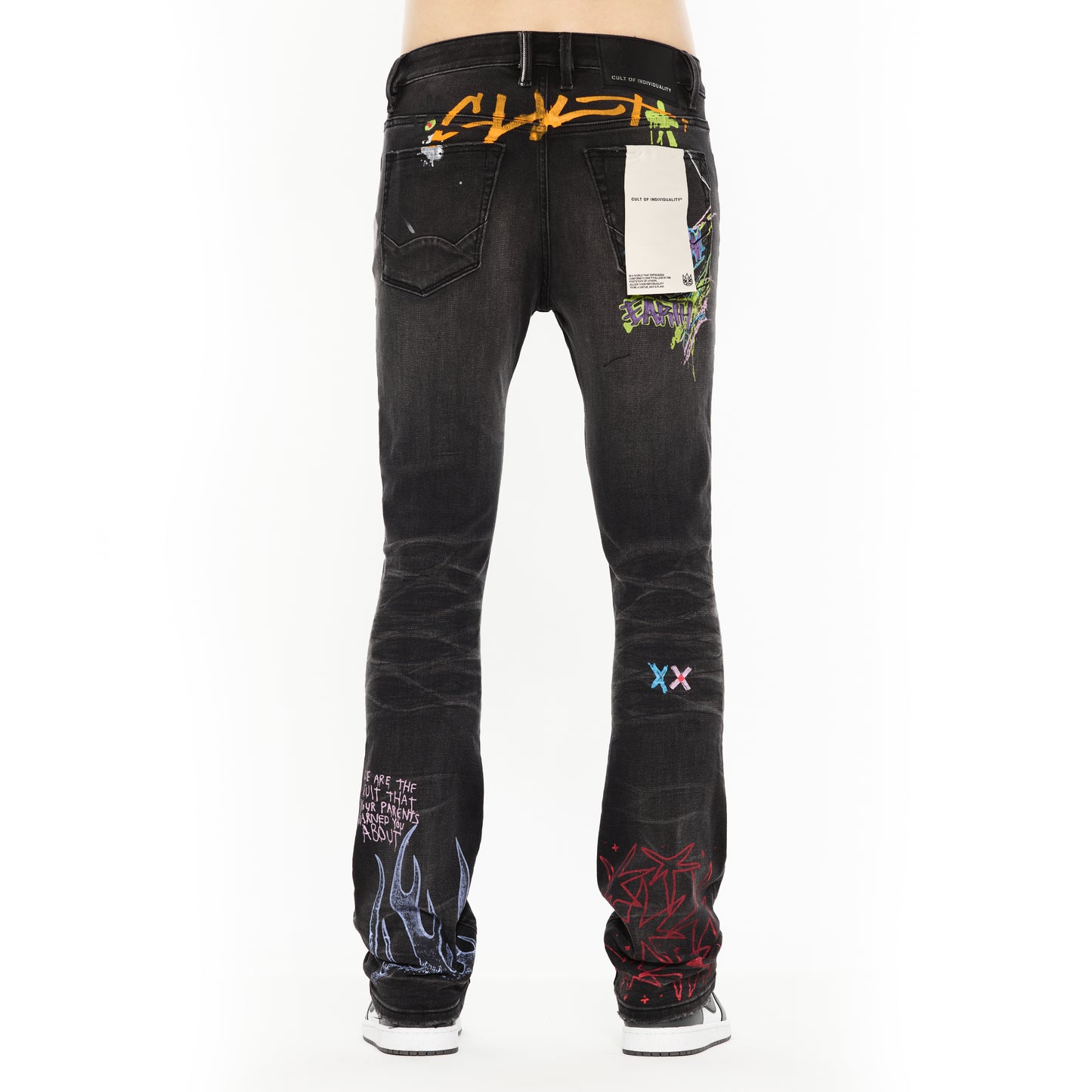 Cult's Lenny Bootcut 603 Jeans in Graffiti
