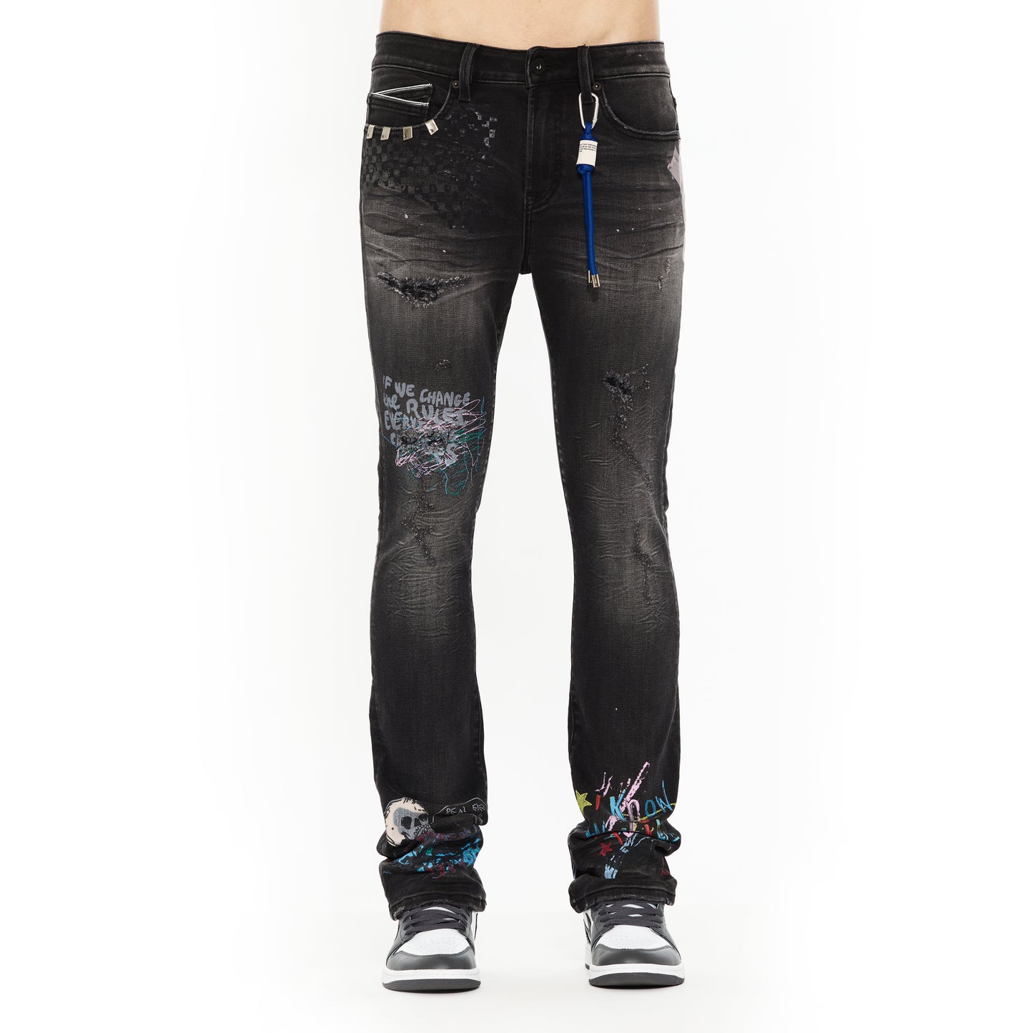 Cult's Lenny Bootcut 603 Jeans in Graffiti