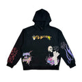 Cult's Pullover Novelty Hoody in Black