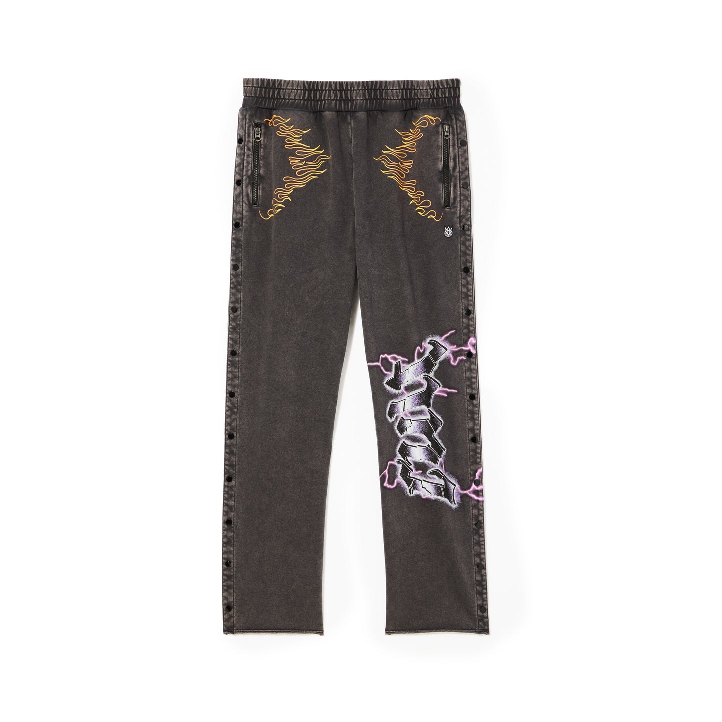 Cult's Open Hem Sweatpants in Vintage Charcoal