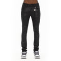 Cult's Punk Super Skinny 601 Jeans in Black Coated