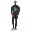 Cult's Punk Super Skinny 601 Jeans in Black Coated