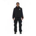 Cult's Baggy Cargo 610 Jeans in Black Nylon