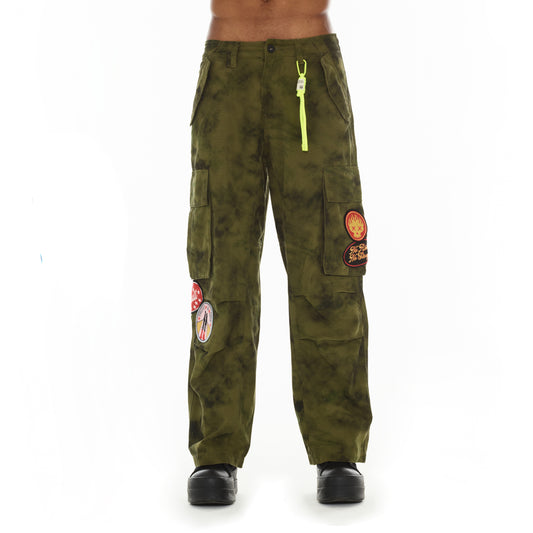 Cult's Utility Cargo Pants in Camo