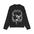 Cult's Novelty Fleece Crew Sweatshirt in Vintage Charcoal
