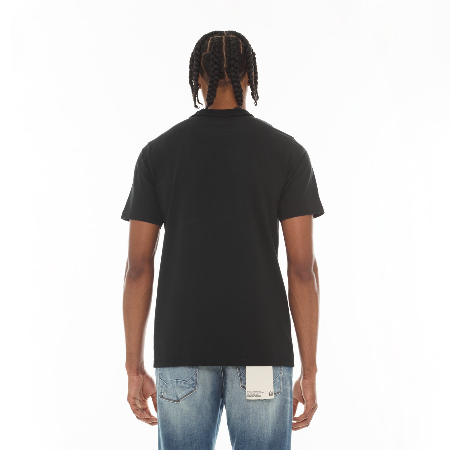 Cult's Short Sleeve Crew Neck Tee "Aliens" in Black