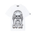 Cult's Short Sleeve Crew Neck Tee "Evolution" in White