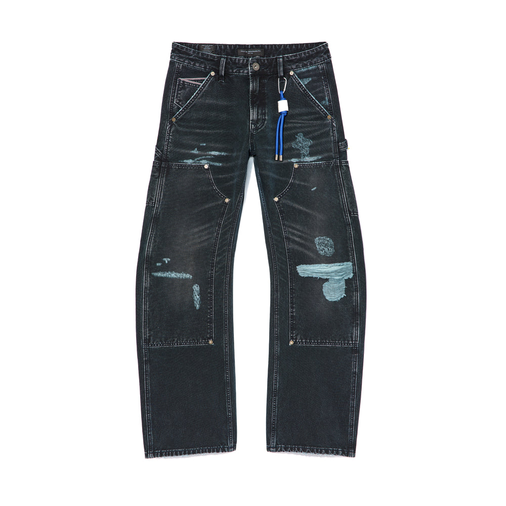 Cult's Grunge Carpenter Jeans in Vintage Navy