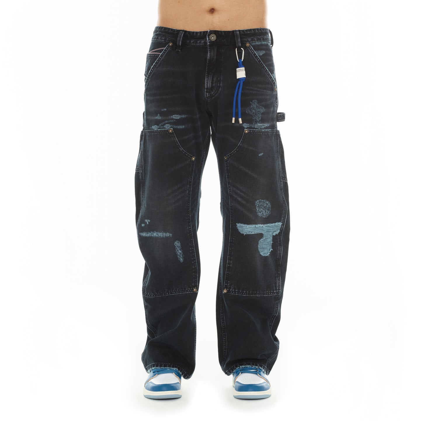 Cult's Grunge Carpenter Jeans in Vintage Navy