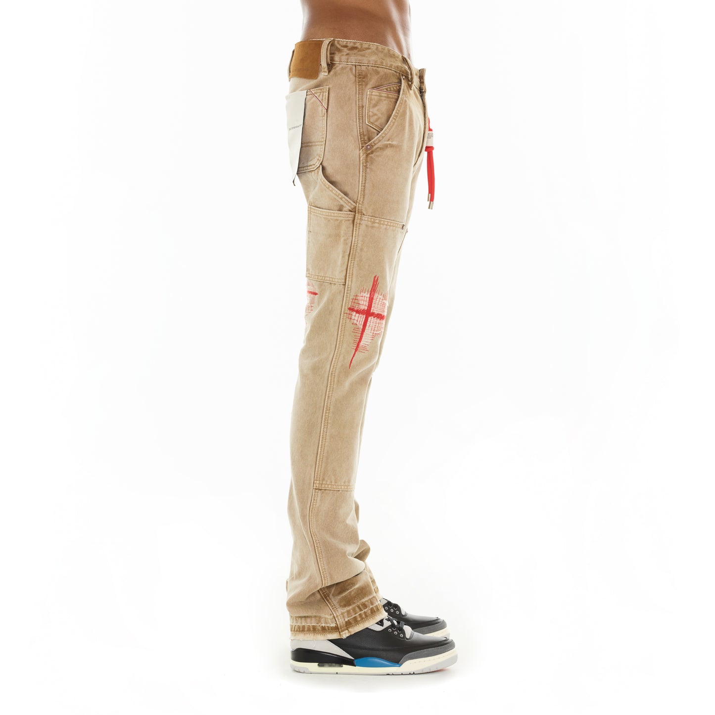 Cult's Lenny Bootcut 603 Jeans in Khaki Canvas