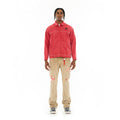 Cult's Canvas Workwear Jacket in Vintage Red Canvas