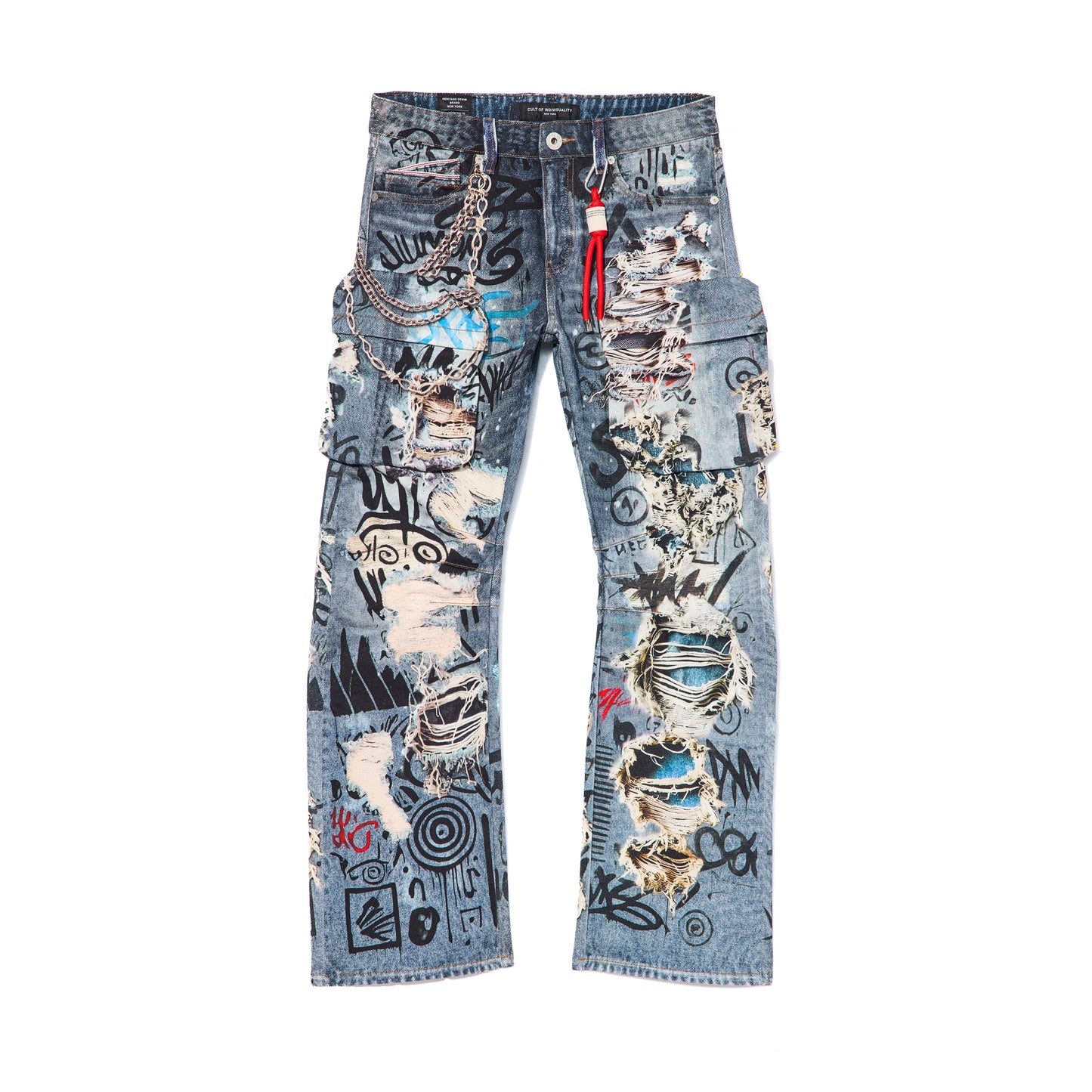 Cult's Grunge Baggy 607 Jeans in Digital