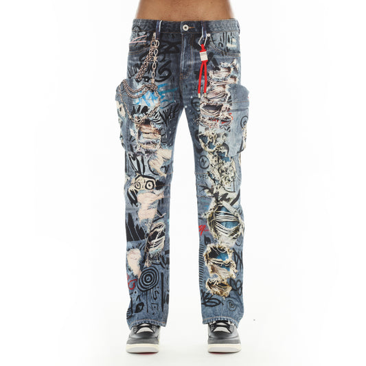 Cult's Grunge Baggy 607 Jeans in Digital