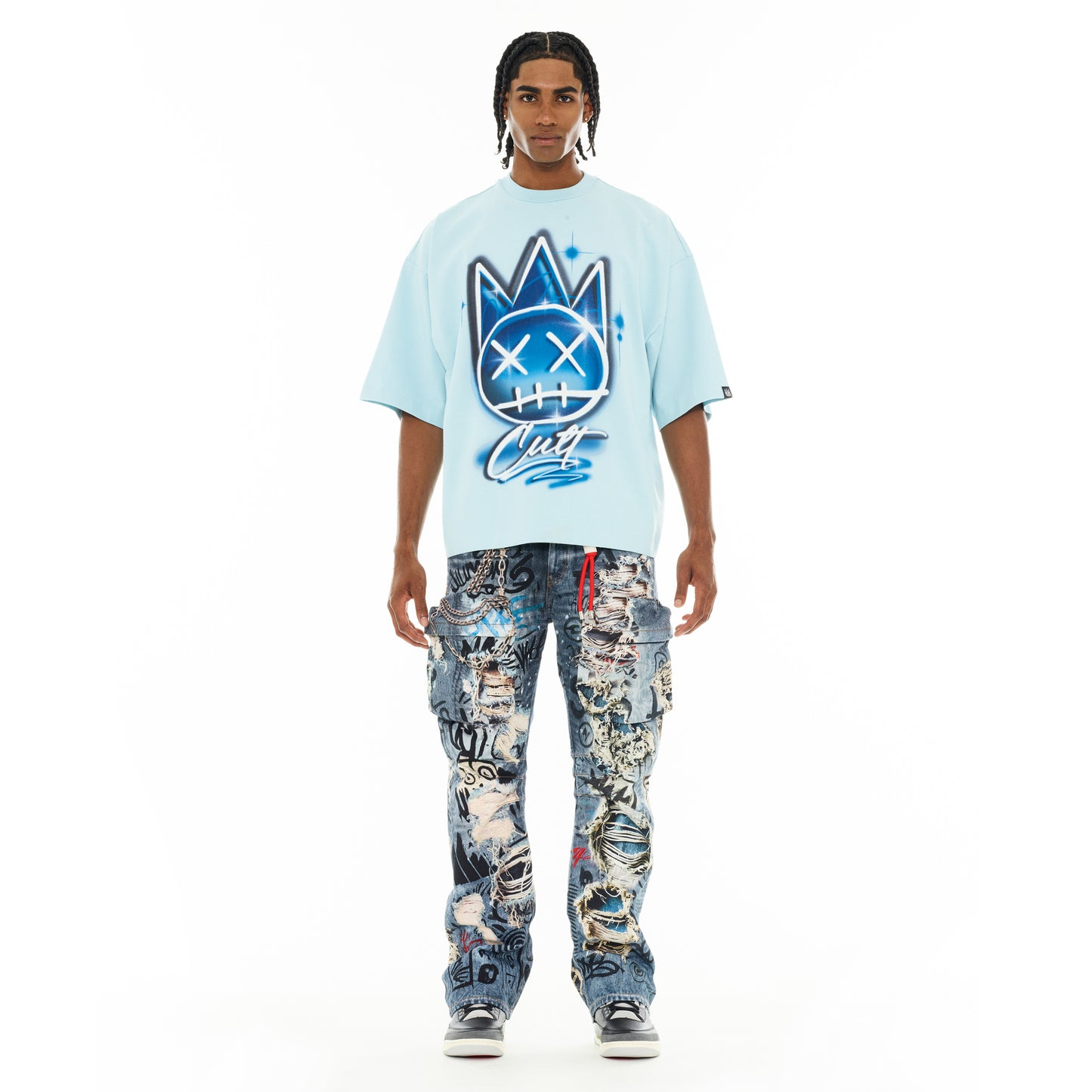 Cult's Grunge Baggy 607 Jeans in Digital