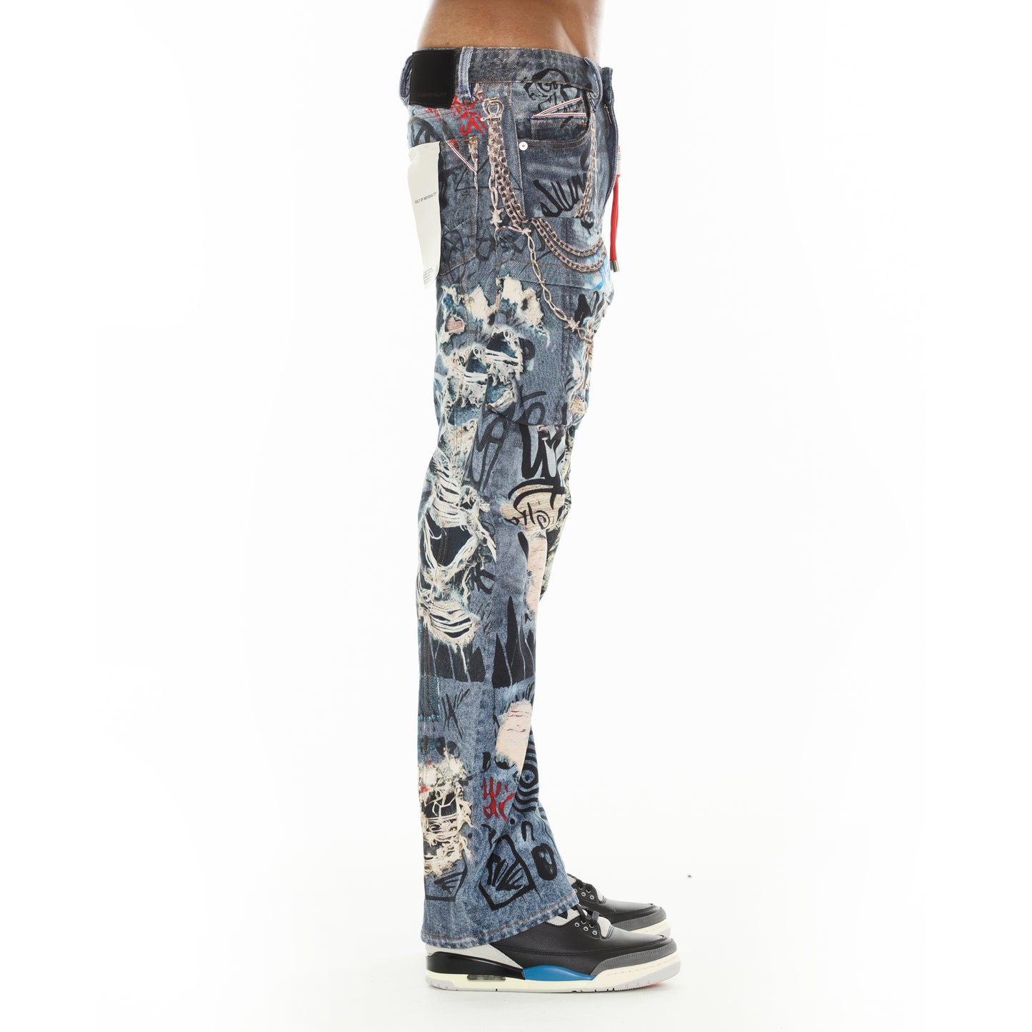 Cult's Grunge Baggy 607 Jeans in Digital