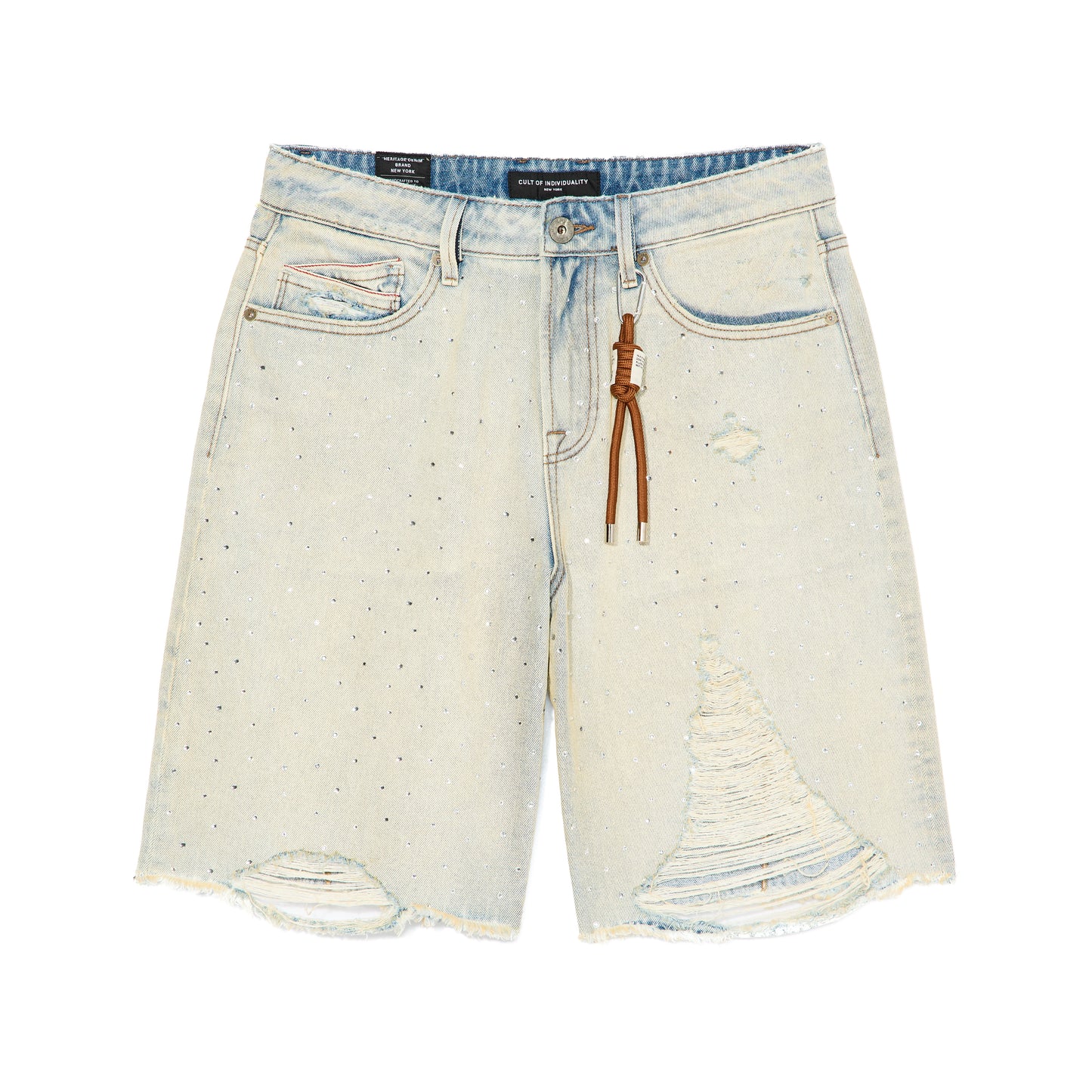 Cult's Grunge Shorts in Antique