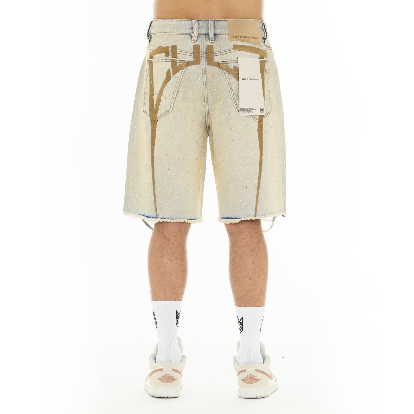 Cult's Grunge Shorts in Antique