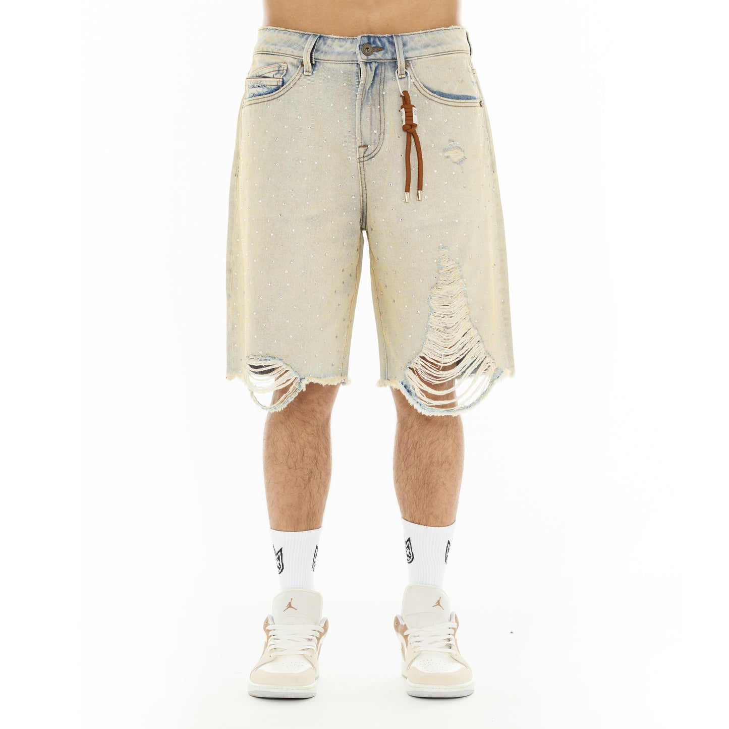 Cult's Grunge Shorts in Antique