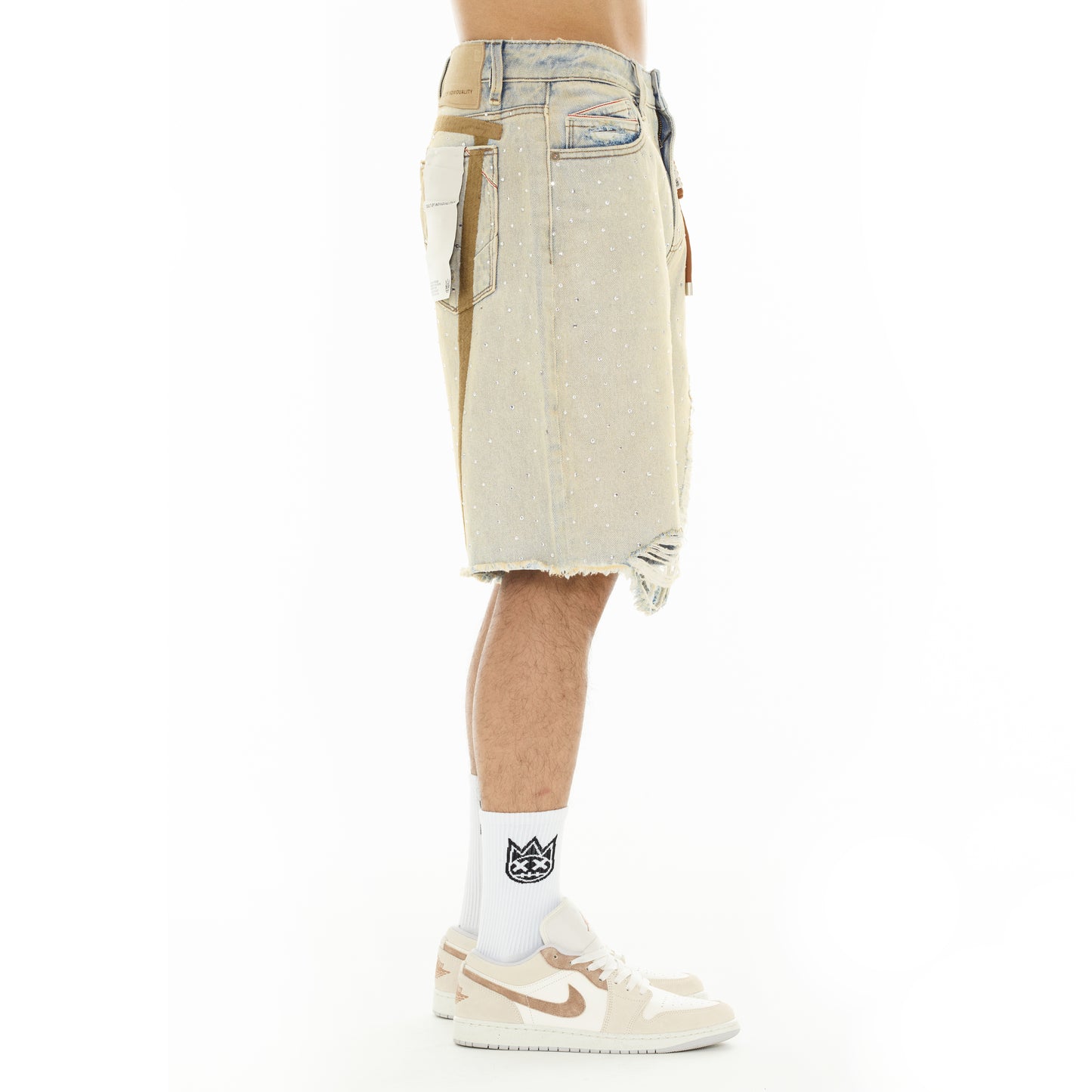 Cult's Grunge Shorts in Antique