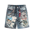 Cult's Grunge Shorts in Digital