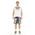 Cult's Grunge Shorts in Digital