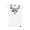 Cult's Sleeveless Tee "Stencil" in White