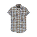 Cult's Sleeveless Woven Shirt in Sky Blue