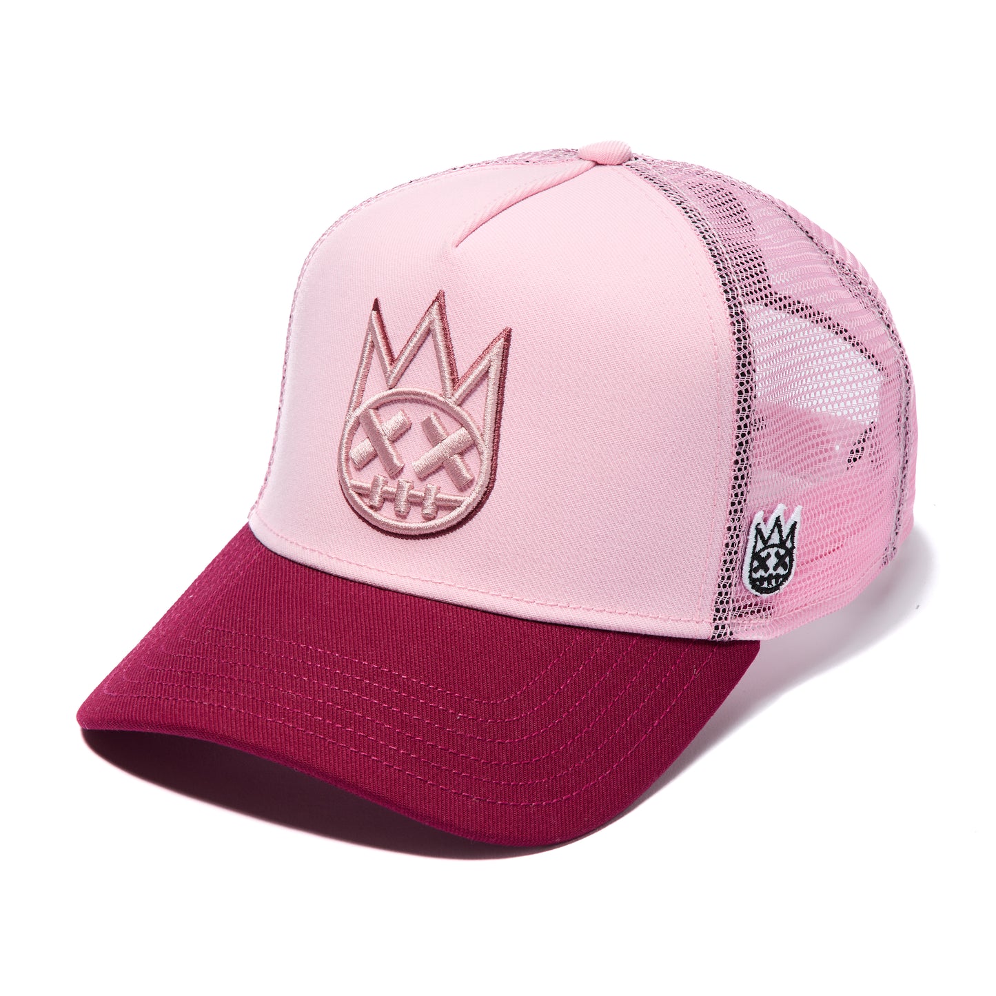 Cult's Logo Mesh Back Trucker Hat In Potpourri