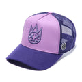 Cult's Logo Mesh Back Trucker Hat In Dusty Lavender