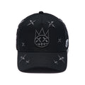 Cult's Mesh Back Trucker Hat "XX" In Black