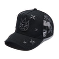 Cult's Mesh Back Trucker Hat "XX" In Black