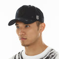 Cult's Mesh Back Trucker Hat "Raindrop" In Black