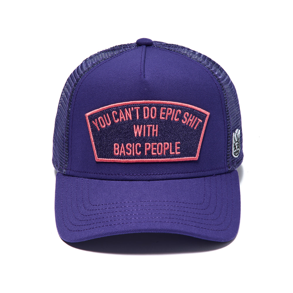 Cult's Mesh Trucker Hat "Epic Shit" In Imperial Palace