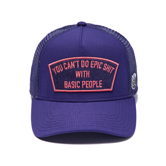 Cult's Mesh Trucker Hat "Epic Shit" In Imperial Palace