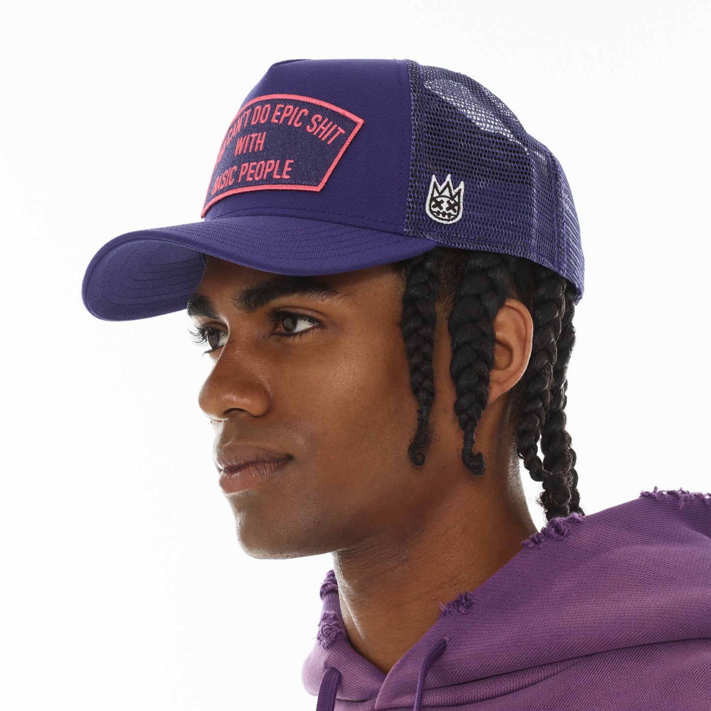 Cult's Mesh Trucker Hat "Epic Shit" In Imperial Palace