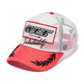 Cult's All Over Mesh Trucker Hat In Winter White
