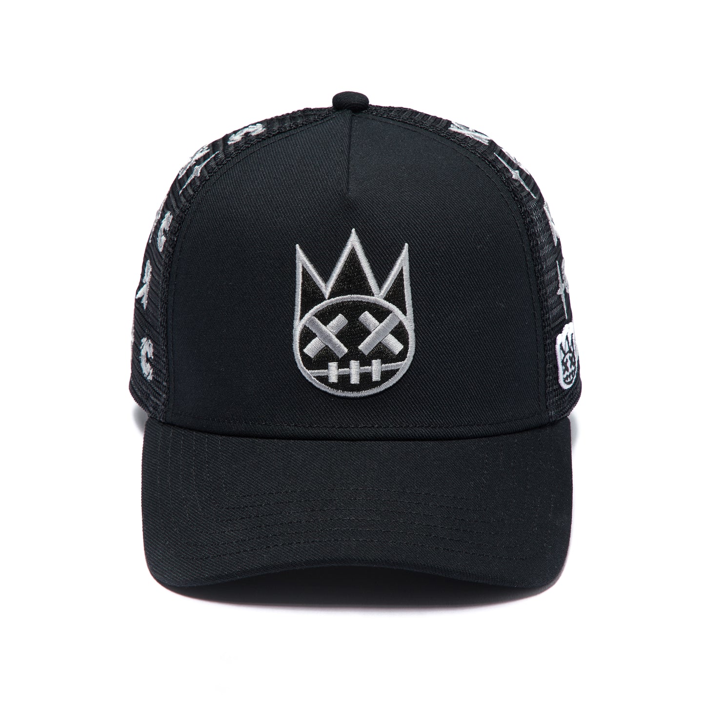 Cult's Repeat Pattern Monochromatic Hat In Black