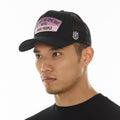 Cult's Mesh Trucker Hat "Epic Shit" Crystals In Black