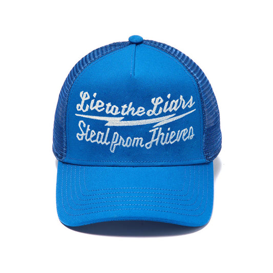 Cult's Lucky Bastard Hat "Lie To The Liars" In Brilliant Blue
