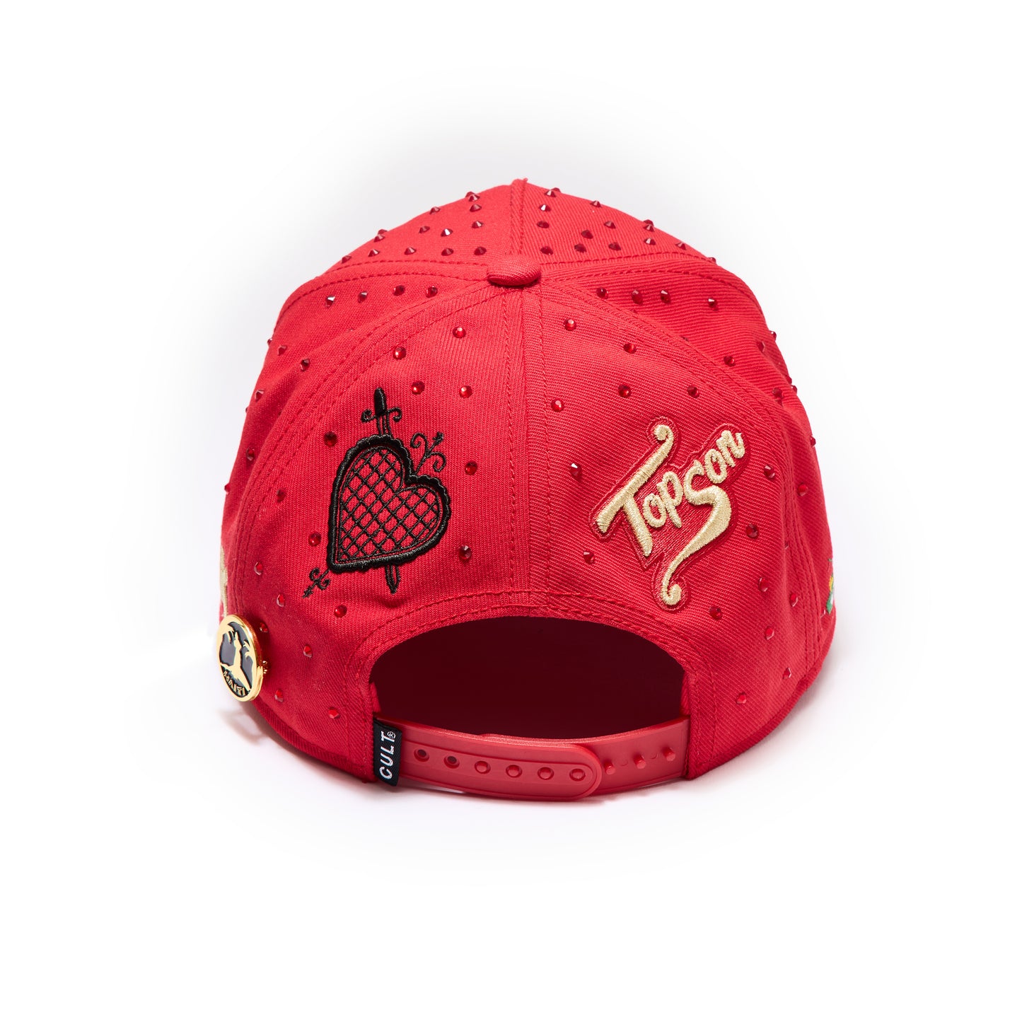 Cult X Topson Trucker Hat In Red