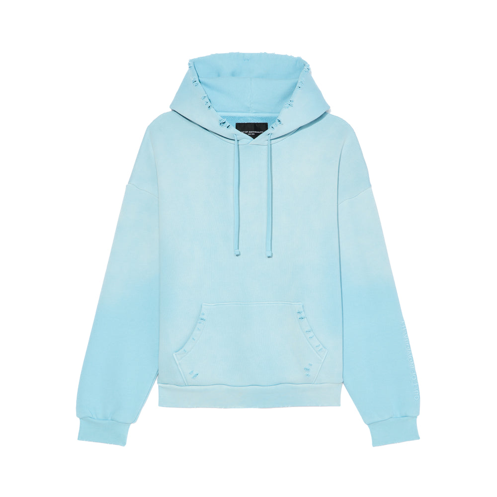 Cult's Pullover Sweatshirt "Core" 620 Grams In Blue Glow