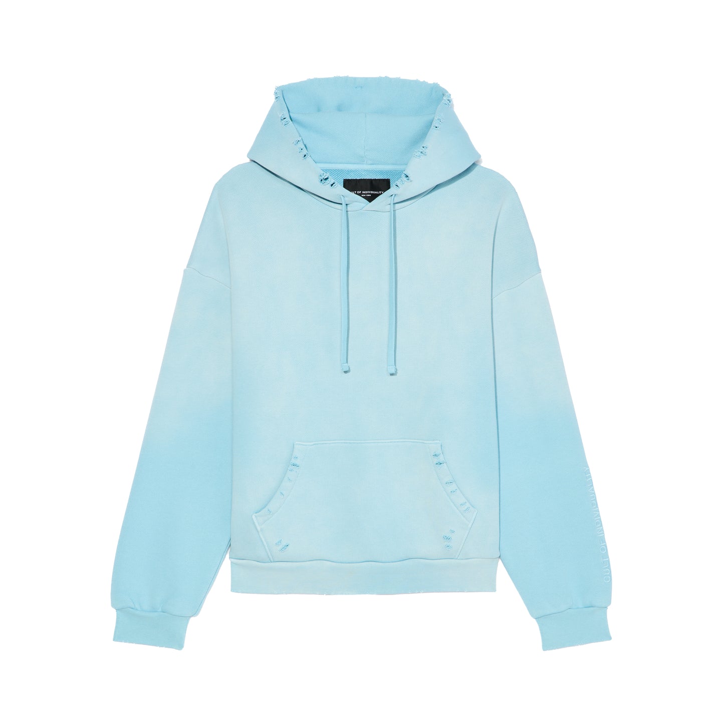 Cult's Pullover Sweatshirt "Core" 620 Grams In Blue Glow