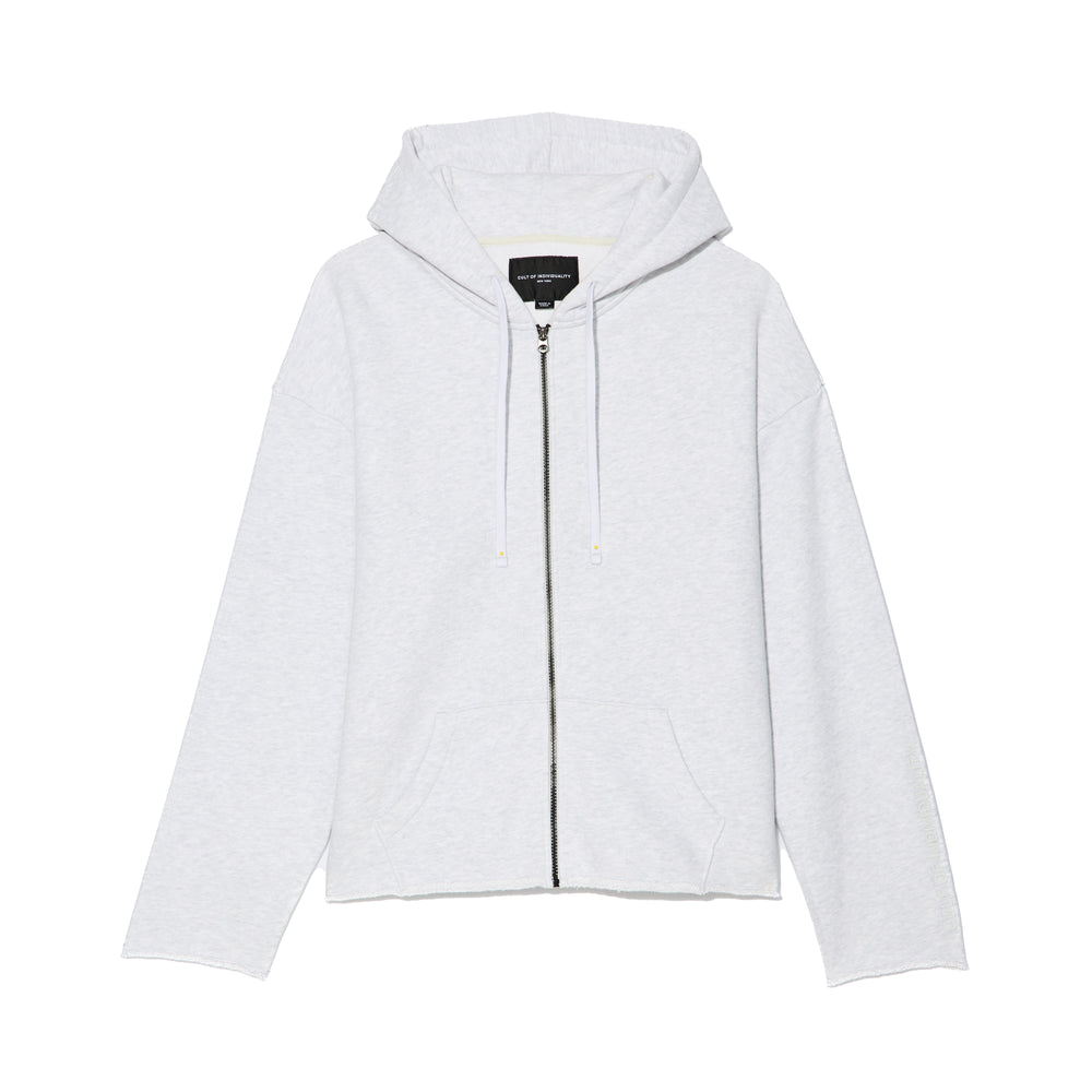 Cult's Zip Hooded Sweatshirt "Core" 620 Grams In Heather Grey