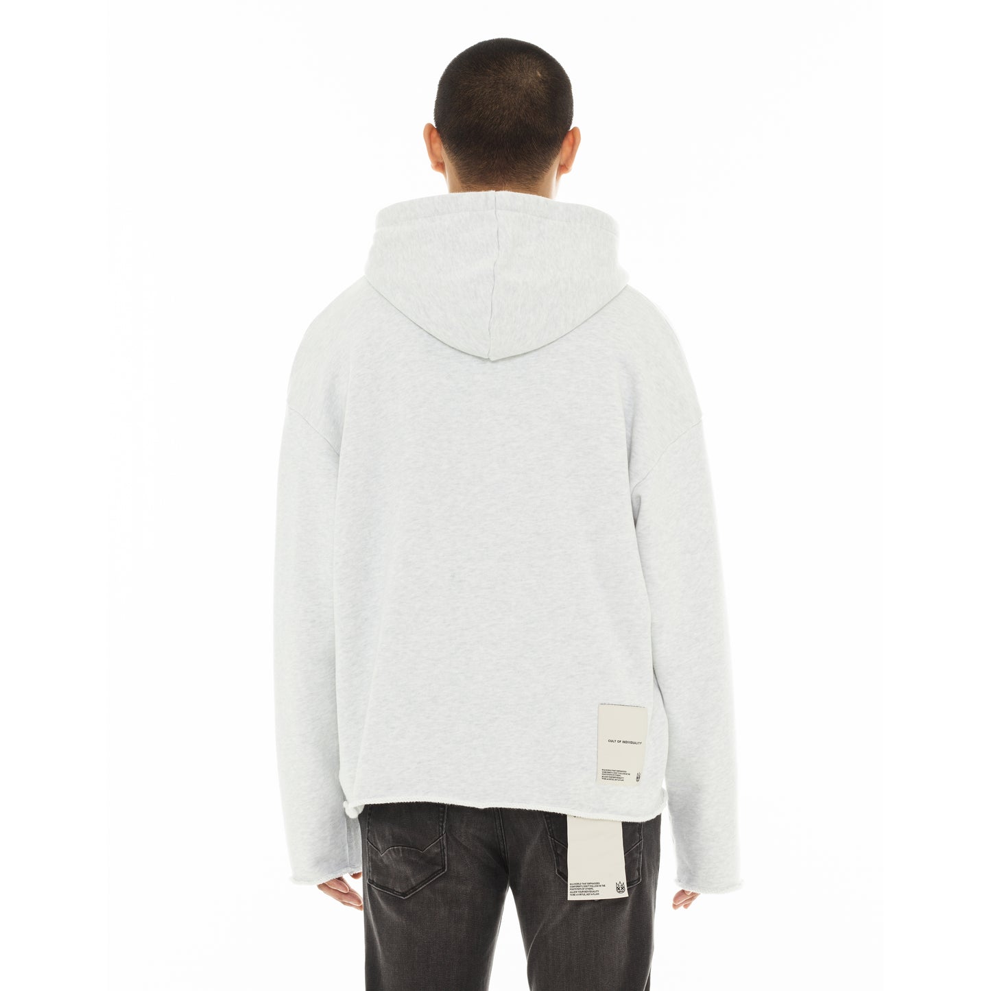 Cult's Zip Hooded Sweatshirt "Core" 620 Grams In Heather Grey