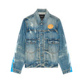 Cult's Lucky Bastard Classic Denim Jacket in Acid