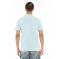 Cult's Lucky Bastard Short Sleeve Crew Neck Tee "Hollywood Beach" in Blue Glow