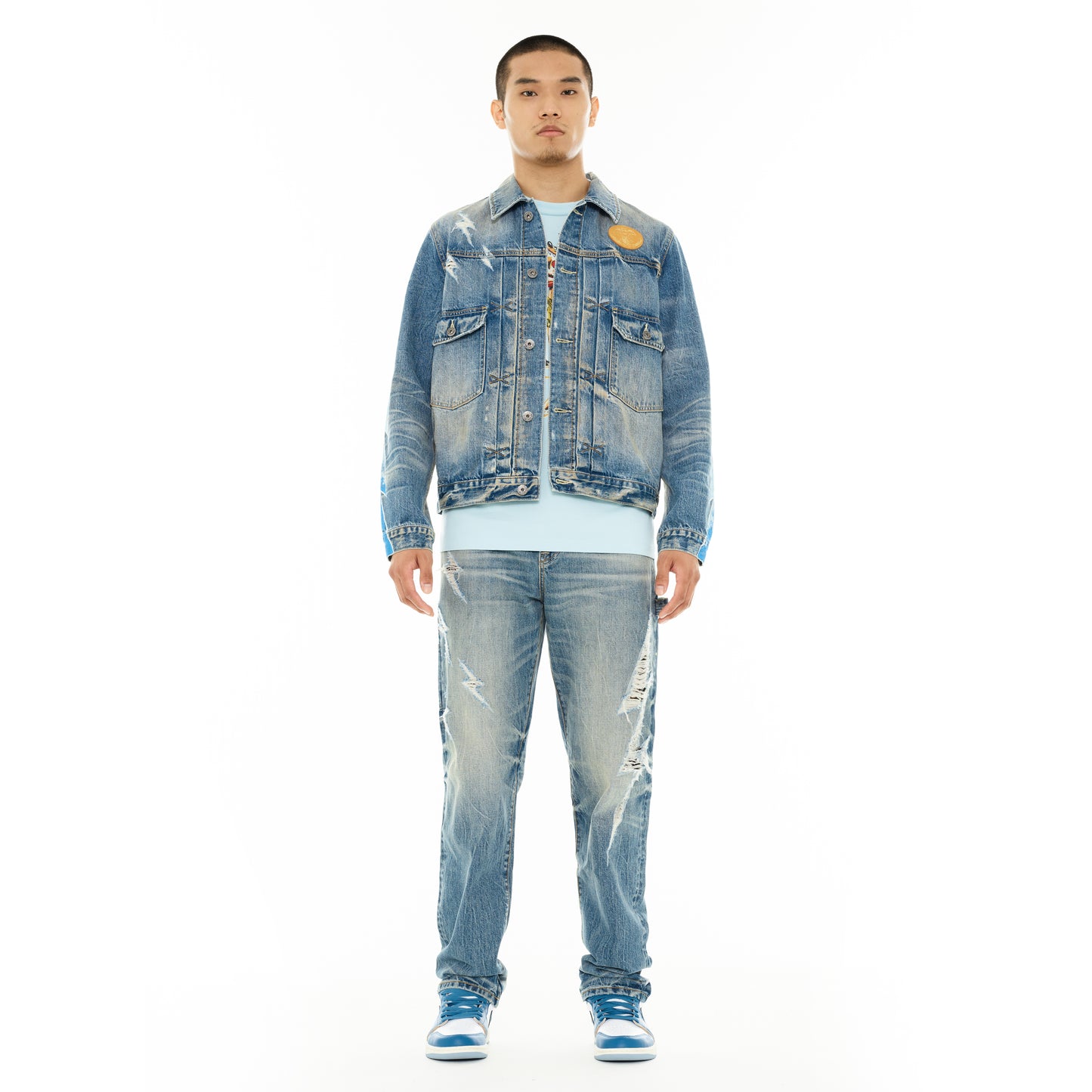 Cult's Lucky Bastard Mac50 Jeans in Acid