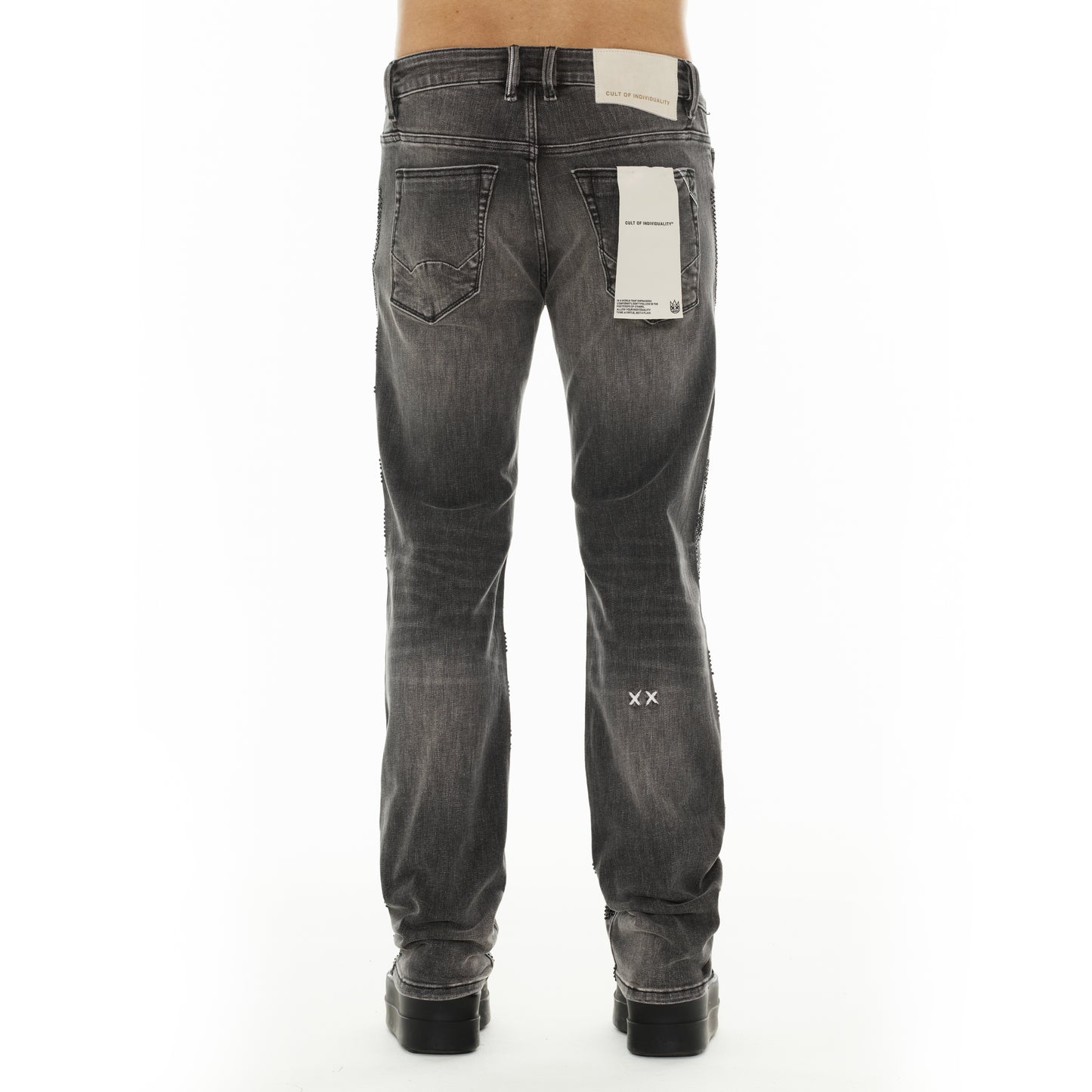 Cult's Signature Rebel Straight Jeans in Swirl